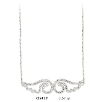 Harem Altın KLY439 14 Ayar Altın Melek Kanadı Kolye