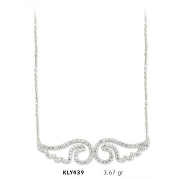 Harem Altın KLY439 14 Ayar Altın Melek Kanadı Kolye