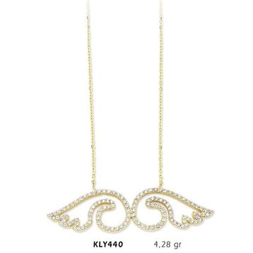 Harem Altın KLY440 14 Ayar Altın Melek Kanadı Kolye
