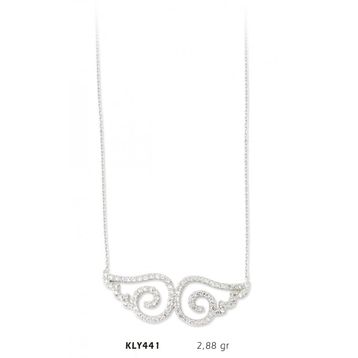 Harem Altın KLY441 14 Ayar Altın Melek Kanadı Kolye