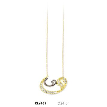 Harem Altın KLY467 14 Ayar Altın Vav Kolye