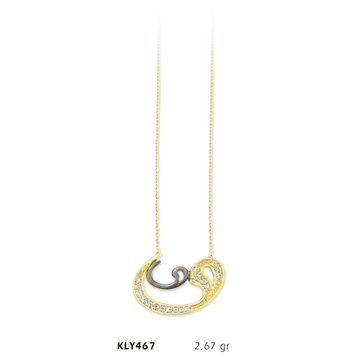 Harem Altın KLY467 14 Ayar Altın Vav Kolye