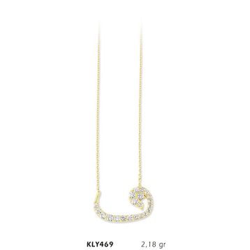 Harem Altın KLY469 14 Ayar Altın Vav Kolye