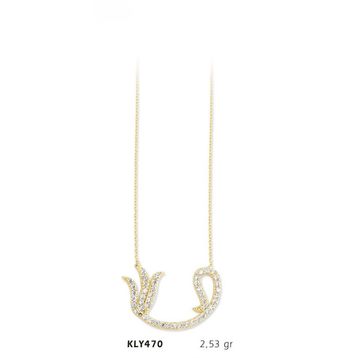 Harem Altın KLY470 14 Ayar Altın Vav Kolye