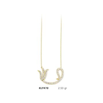 Harem Altın KLY470 14 Ayar Altın Vav Kolye