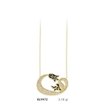 Harem Altın KLY472 14 Ayar Altın Vav Kolye