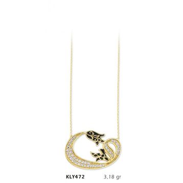 Harem Altın KLY472 14 Ayar Altın Vav Kolye