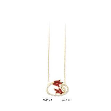 Harem Altın KLY473 14 Ayar Altın Vav Kolye