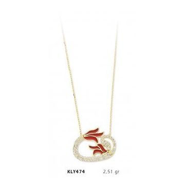 Harem Altın KLY474 14 Ayar Altın Vav Kolye