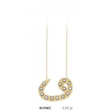Harem Altın KLY482 14 Ayar Altın Vav Kolye
