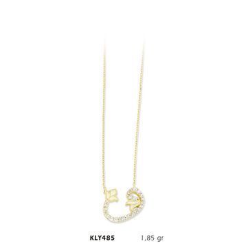 Harem Altın KLY485 14 Ayar Altın Vav Kolye