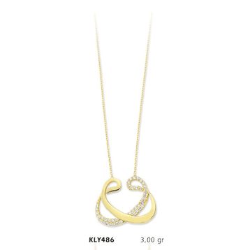 Harem Altın KLY486 14 Ayar Altın Vav Kolye