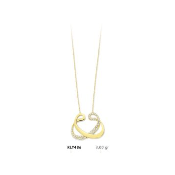 Harem Altın KLY486 14 Ayar Altın Vav Kolye