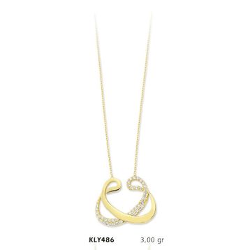 Harem Altın KLY486 14 Ayar Altın Vav Kolye
