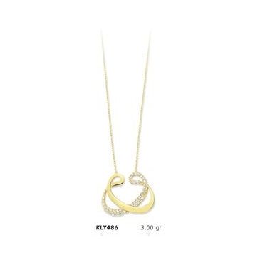 Harem Altın KLY486 14 Ayar Altın Vav Kolye