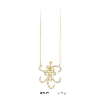 Harem Altın KLY489 14 Ayar Altın Vav Kolye