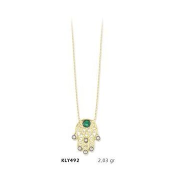 Harem Altın KLY492 14 Ayar Altın Fatma Eli Kolye