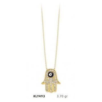 Harem Altın KLY493 14 Ayar Altın Fatma Eli Kolye