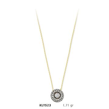 Harem Altın KLY523 14 Ayar Altın Tektaş Kolye