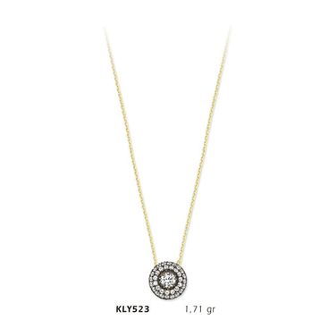 Harem Altın KLY523 14 Ayar Altın Tektaş Kolye