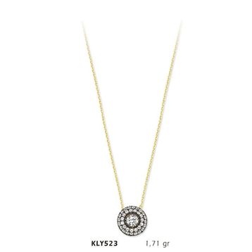 Harem Altın KLY523 14 Ayar Altın Tektaş Kolye
