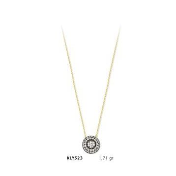 Harem Altın KLY523 14 Ayar Altın Tektaş Kolye