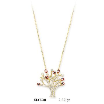 Harem Altın KLY538 14 Ayar Altın Hayat Ağacı Kolye