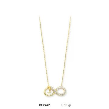 Harem Altın KLY542 14 Ayar Sonsuzluk Altın Kolye