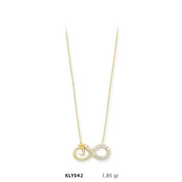 Harem Altın KLY542 14 Ayar Sonsuzluk Altın Kolye