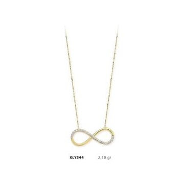 Harem Altın KLY544 14 Ayar Sonsuzluk Altın Kolye