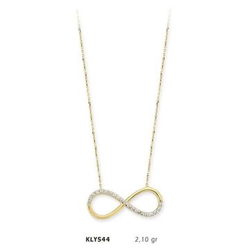 Harem Altın KLY544 14 Ayar Sonsuzluk Altın Kolye