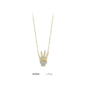 Harem Altın KLY560 14 Ayar Altın Rabia Kolye