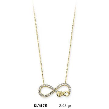Harem Altın KLY575 14 Ayar Sonsuzluk Altın Kolye
