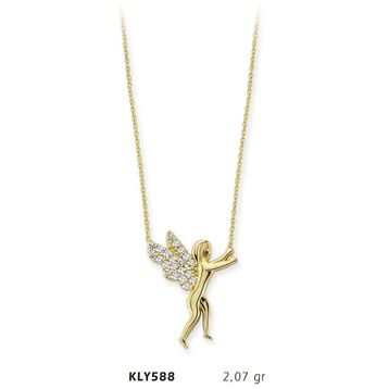 Harem Altın KLY588 14 Ayar Altın Melek Kolye