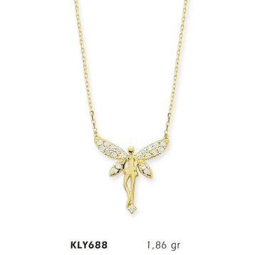 Harem Altın KLY688 14 Ayar Altın Peri Kızı Kolye