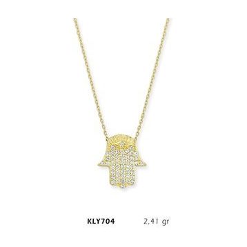 Harem Altın KLY704 14 Ayar Altın Fatma Eli Kolye