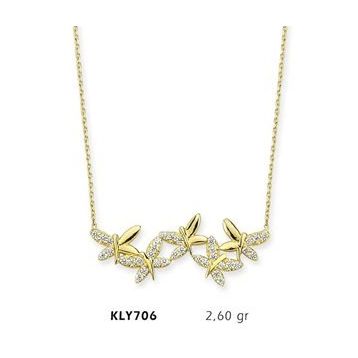 Harem Altın KLY706 14 Ayar Altın Yusufçuk Kolye