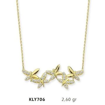 Harem Altın KLY706 14 Ayar Altın Yusufçuk Kolye