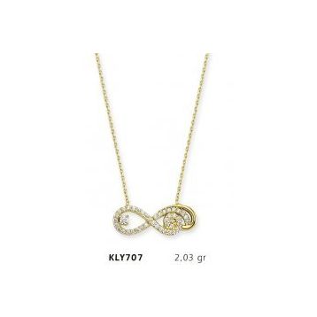 Harem Altın KLY707 14 Ayar Altın Sonsuzluk Kolye