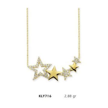Harem Altın KLY716 14 Ayar Altın Yıldız Kolye