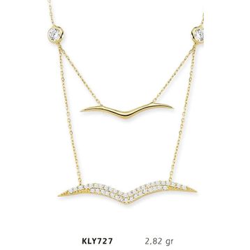 Harem Altın KLY727 14 Ayar Altın Martı Kolye