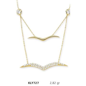 Harem Altın KLY727 14 Ayar Altın Martı Kolye