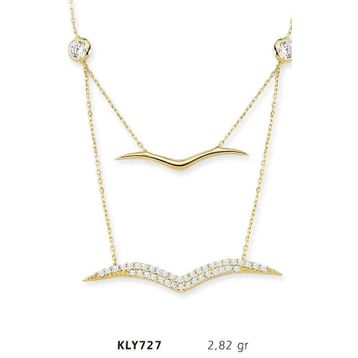 Harem Altın KLY727 14 Ayar Altın Martı Kolye