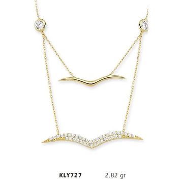 Harem Altın KLY727 14 Ayar Altın Martı Kolye