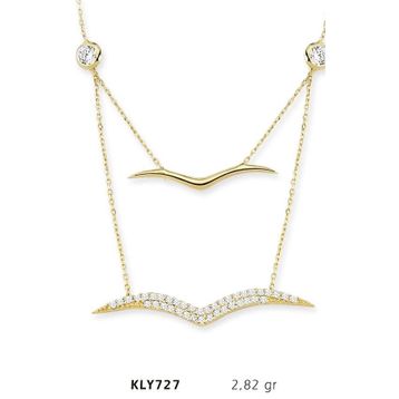 Harem Altın KLY727 14 Ayar Altın Martı Kolye