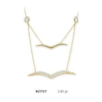 Harem Altın KLY727 14 Ayar Altın Martı Kolye