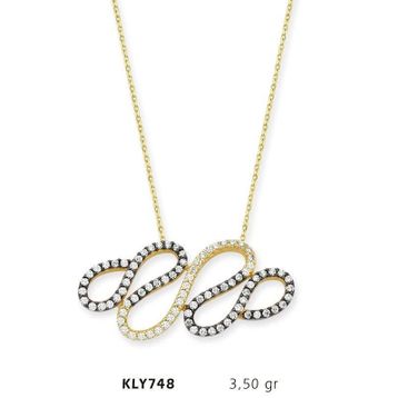 Harem Altın KLY748 14 Ayar Altın Sonsuzluk Kolye