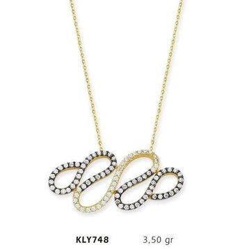 Harem Altın KLY748 14 Ayar Altın Sonsuzluk Kolye