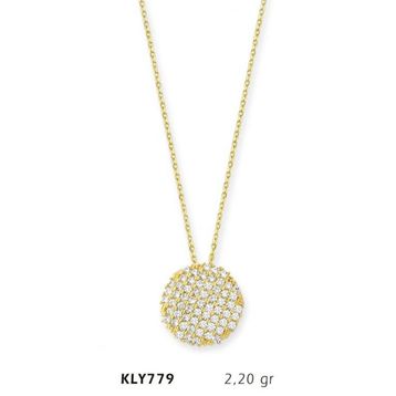 Harem Altın KLY779 14 Ayar Altın Top Kolye