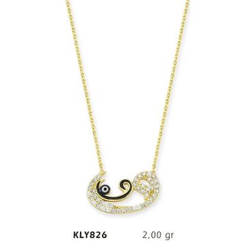 Harem Altın KLY826 14 Ayar Altın Vav Kolye